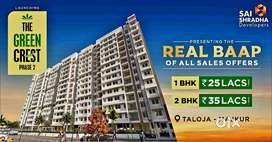 2BHK Spacious Flat For Sale Taloja 45 Lakh Only