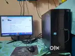 Hp i3 3rd gen 8gb ram 500gb Hdd cpu with 19 new monitor