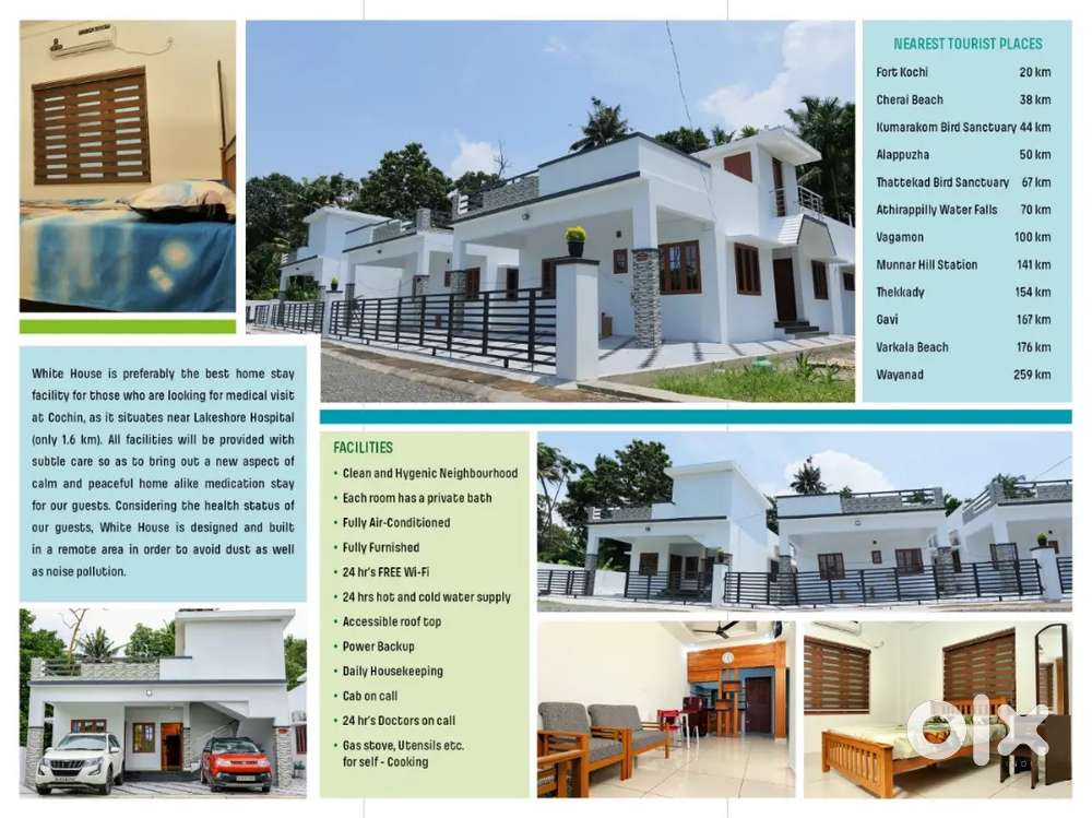 Villa for Rent near NH Byepass, Nettoor