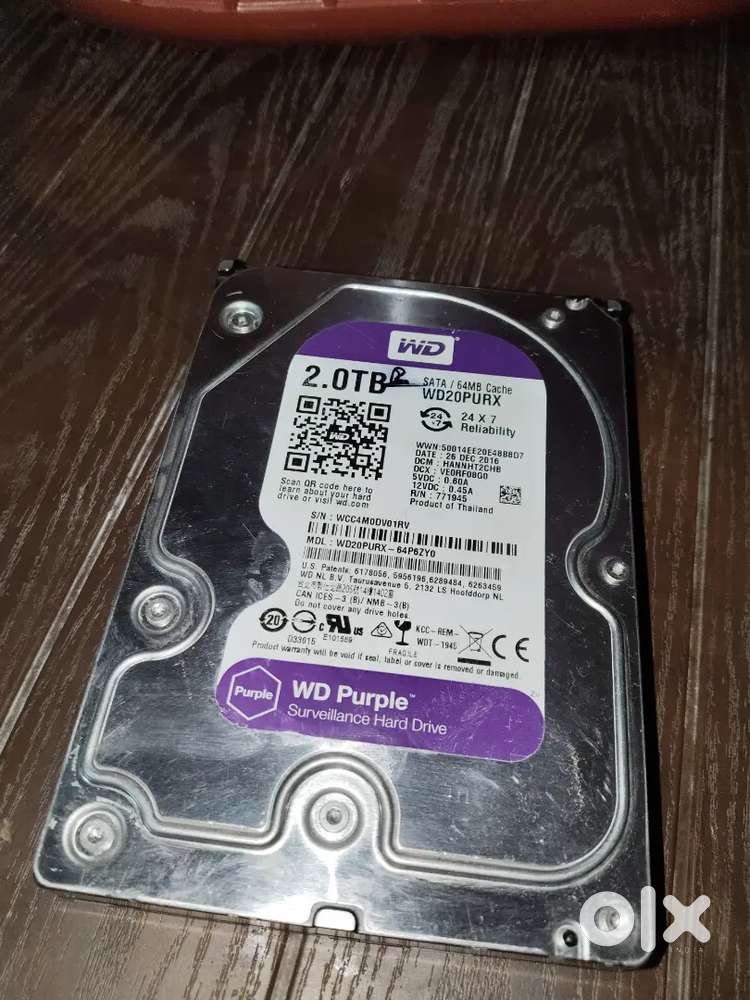 2 terabyte Hard disk Drive