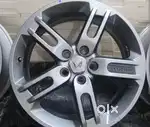 Thar brand new alloy wheel 4 alloys are available