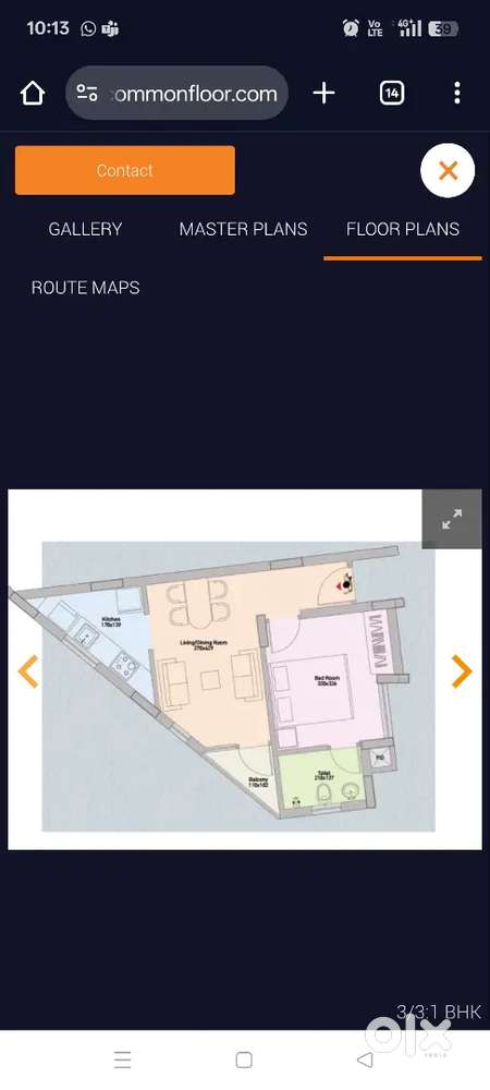 1 bhk fully furnished flat for rent 22000 including MMC