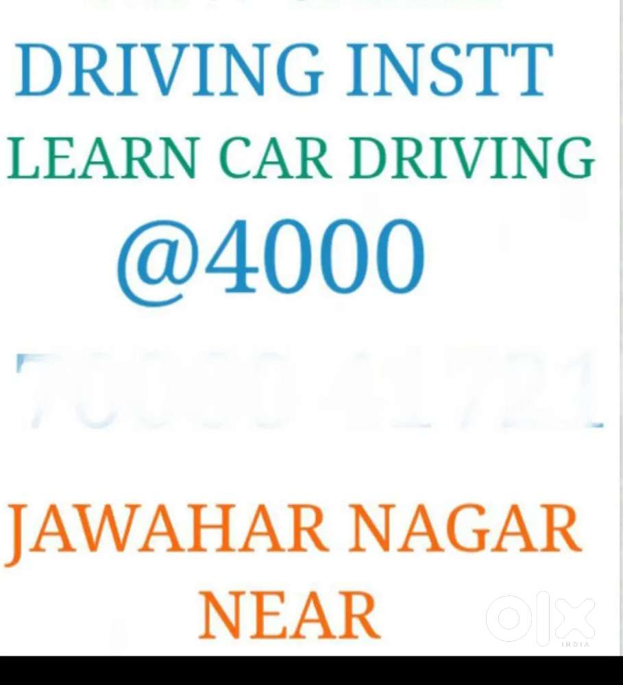 Need a partner for driving school in srinagar.