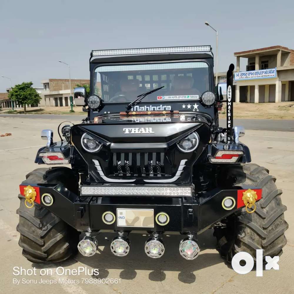 Jeeps KA Registration Open jeeps Willys Jeeps Mahindra Thar Jeep