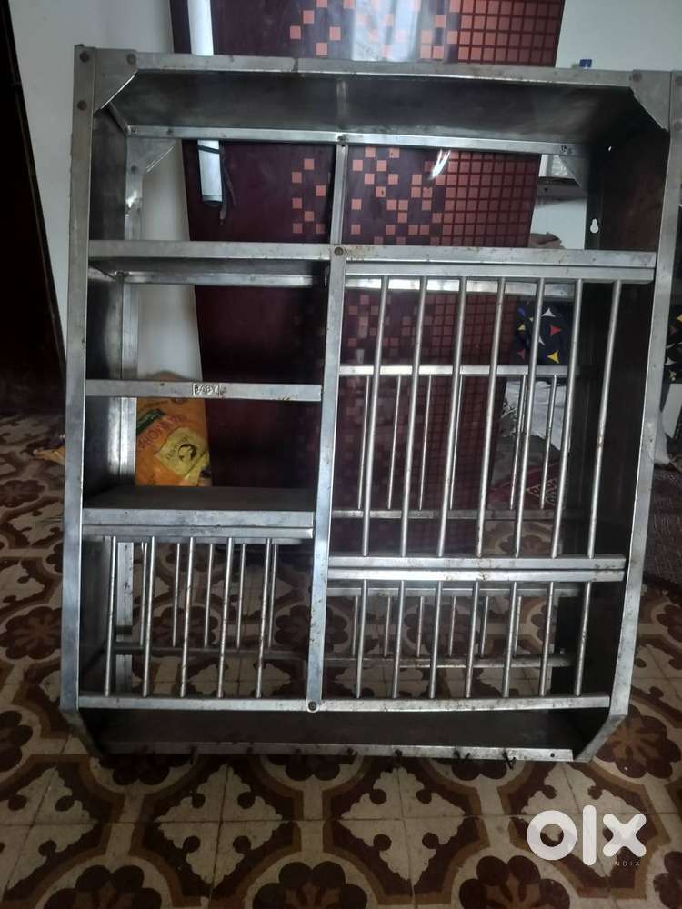 Steel bartan rack