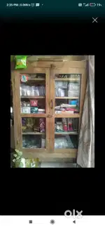 Wooden wardrobe