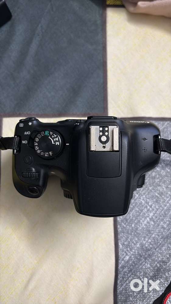 Canon eos rebel t6 with 18-55 mm lens