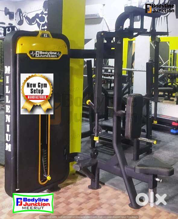 Get heavy duty gym equipment with imported look and heavy duty