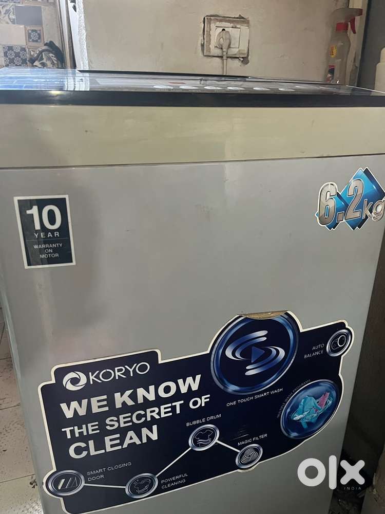 Koryo Fully Automatic Top Loading 6.2Kg Washing Machine.