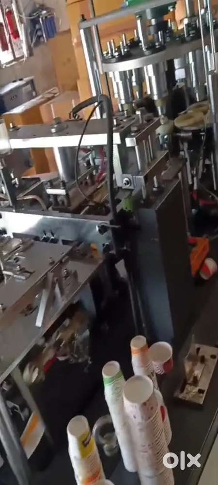 Automatic paper cup machine