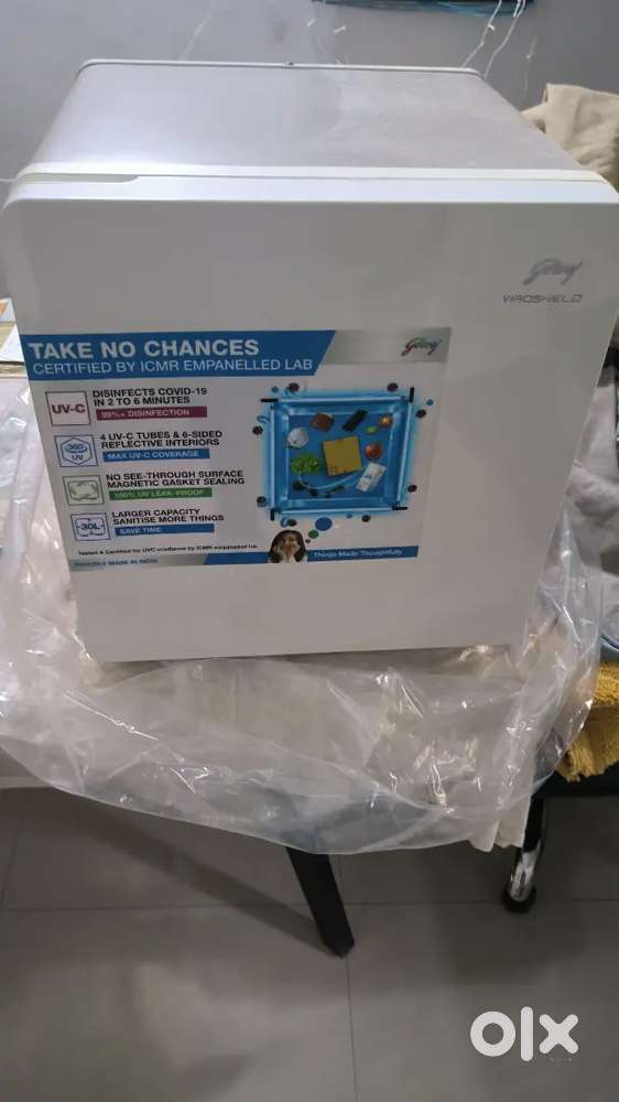 Godrej uv-c DISINFECTING MACHINE.