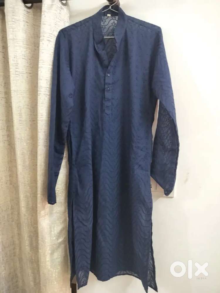 Navy Blue Kurta for Sale!
