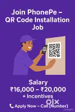 Phonepe QR code & Sund Box installation -( Full time job)