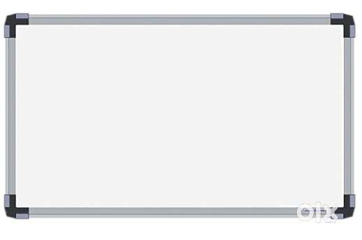 white board with magnetic hold and hanging