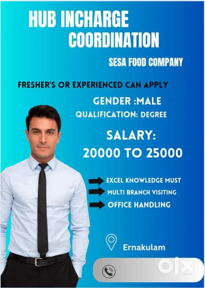 HUB INCHARGE VACANCY