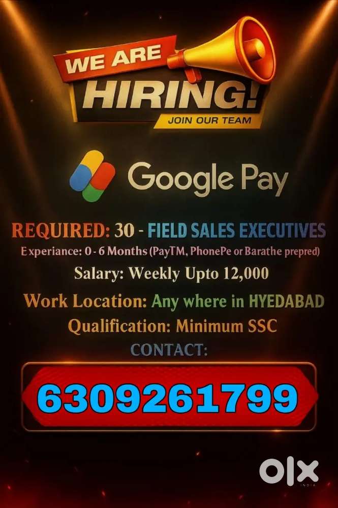 GOOGLE PAY  JOB