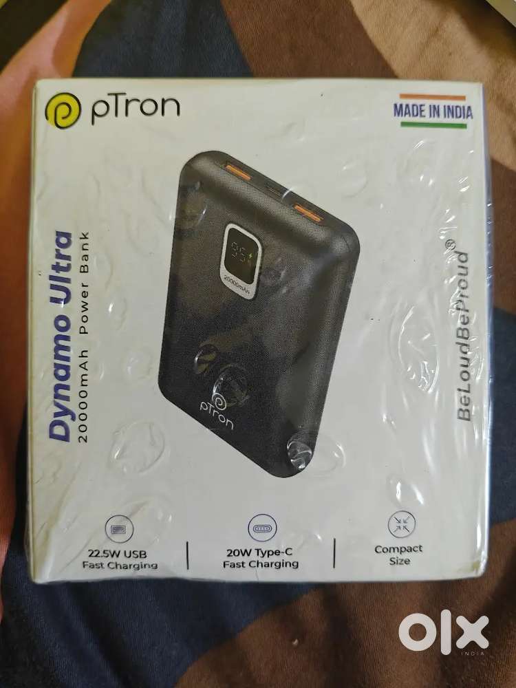 Ptron Power Bank 20,000 mah