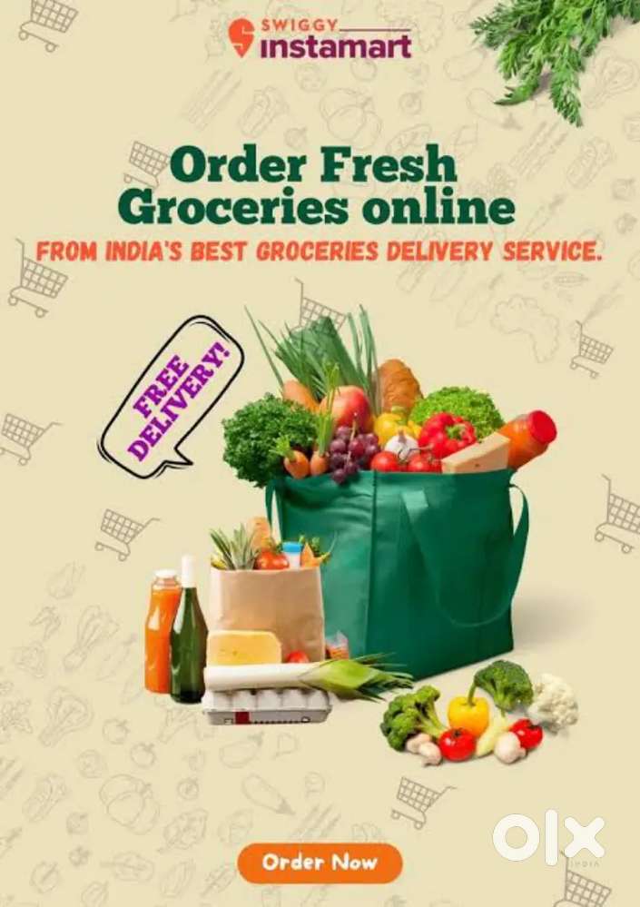 FREE JOINING SWIGGY GROCERY DELIVERY JOB