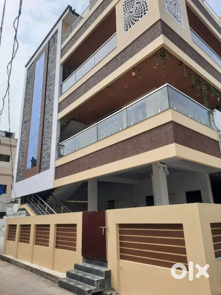 New house with parking