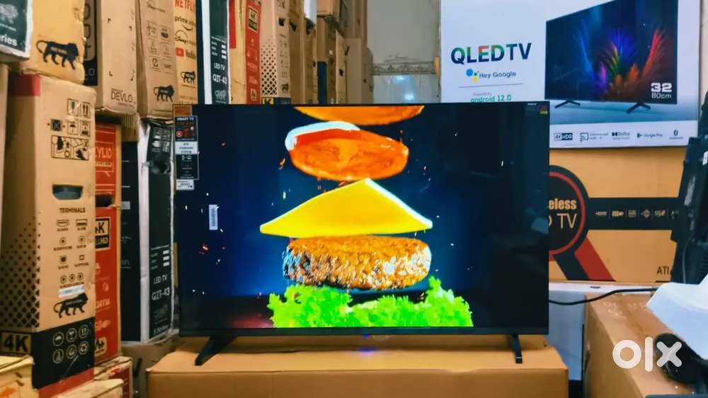32 INCH SMART ANDROID 4K LED TV ( FAST DELIVERY AVIALBALE )