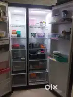 Refrigerator 650 litres side by side door urgent shifiting