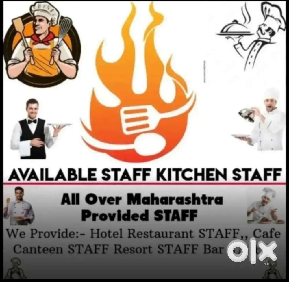 We Provide - Hotel Restaurant Fast Food Staff All Over Maharashtra