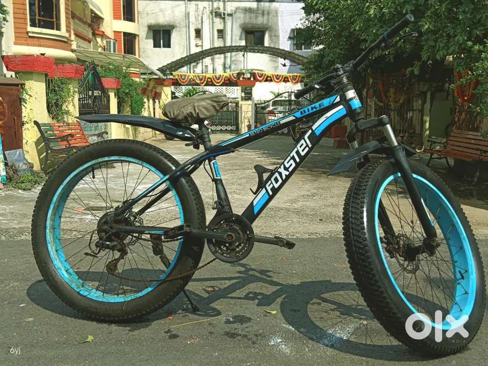 Foxster Fat Tyre Mountain Bike (Cycle) – Excellent Condition, Stylish