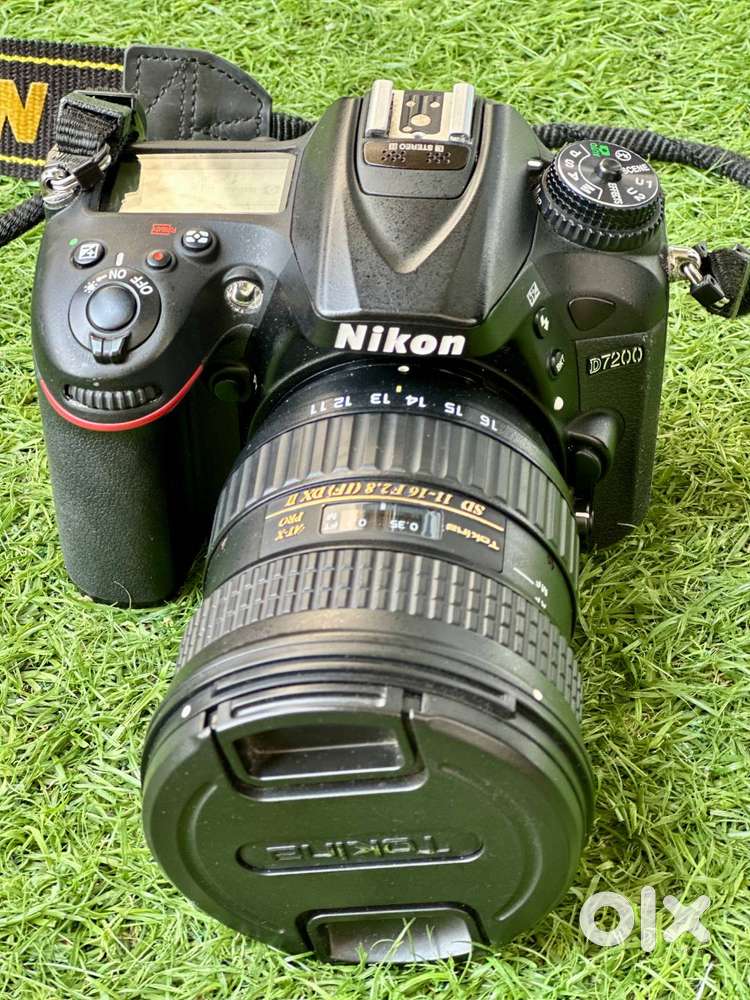 Nikon D7200 Pro DSLR Kit (Tokina 11-16, Nikon 35, Nikon 18-200) 3 lens