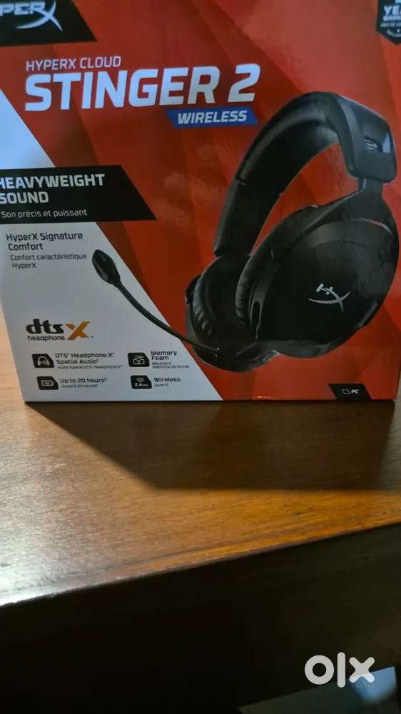brand new hyperx cloud stringer 2 wireless headset