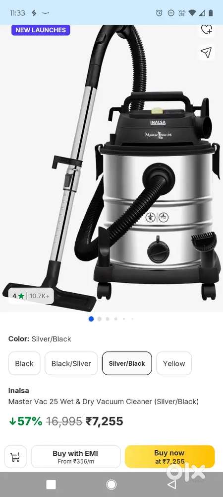 VACCUM CLEANER INALSA FOR SALE