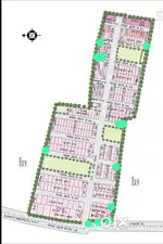Corner plot in premium township for sale