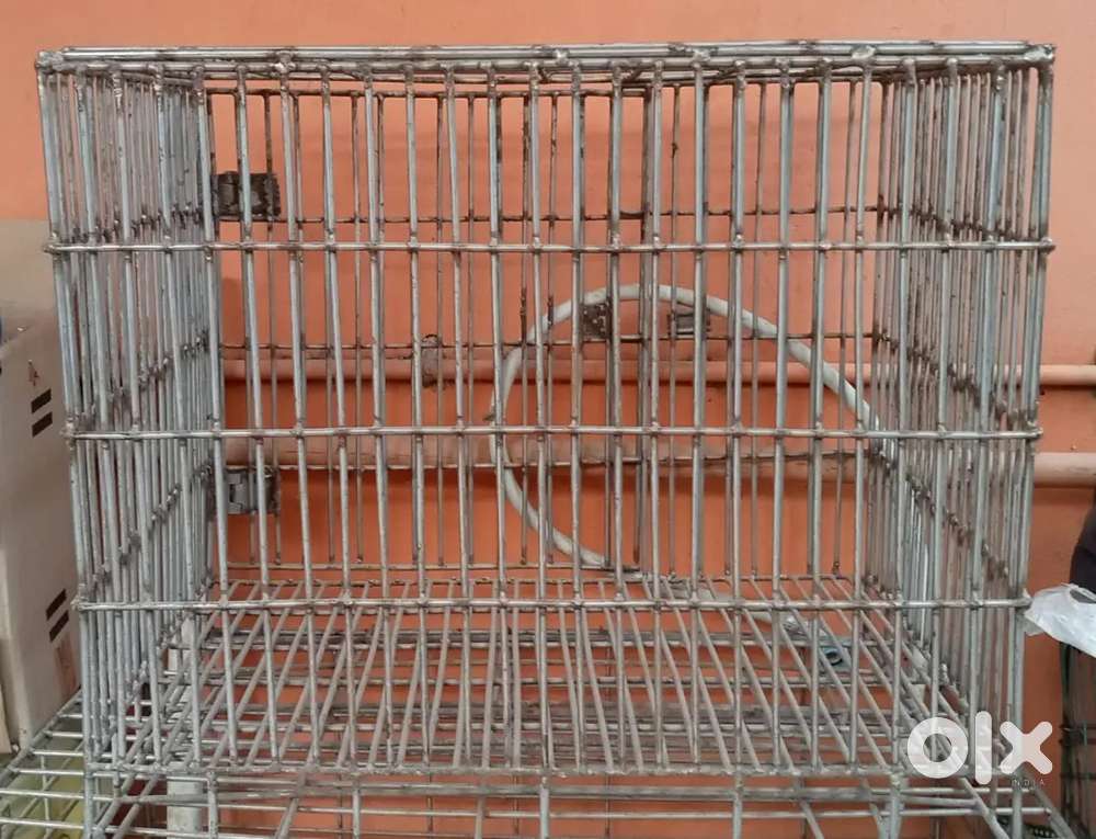 Dog cage steel
