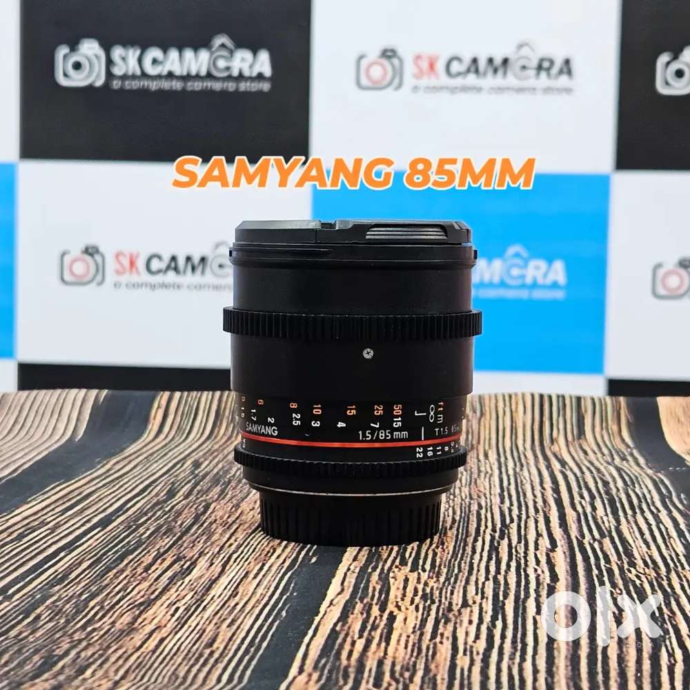 Samyang 85mm T1.5 AS IF UMC II Cine Lens for Canon EF Mount Prime SK50