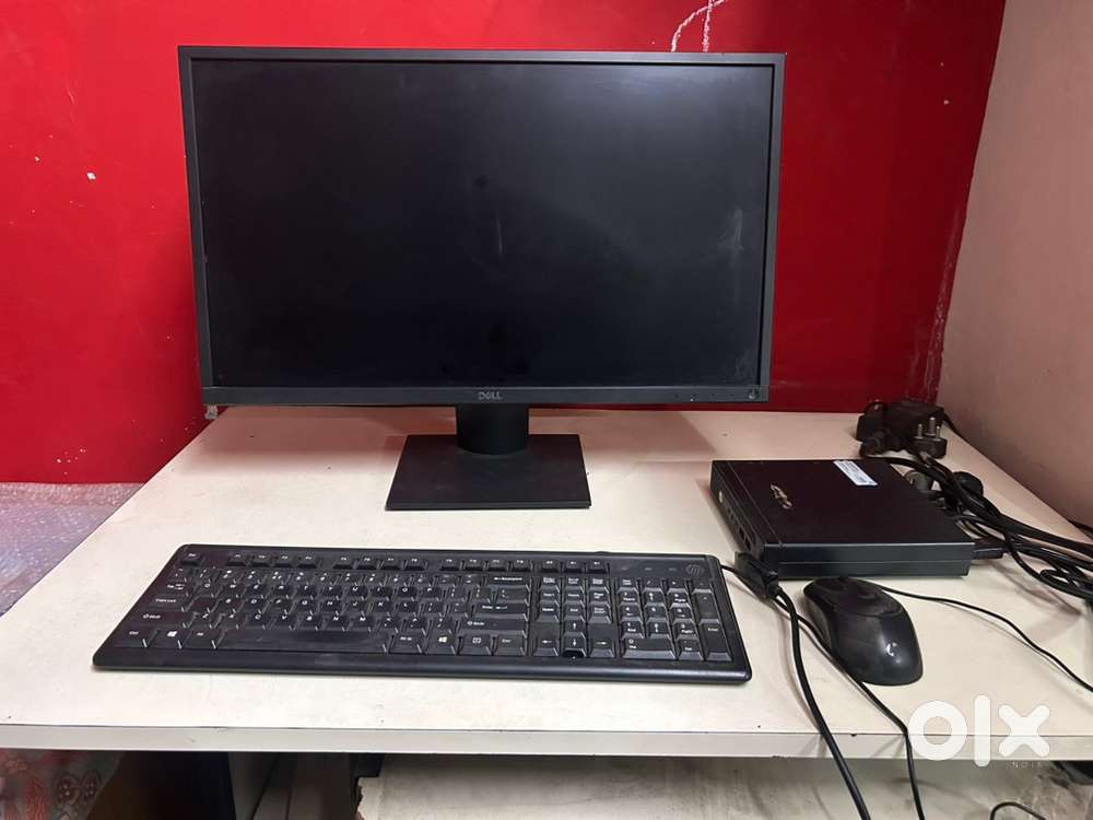 HP ProDesk Mini PC + Dell Monitor + HP Keyboard & Mouse (complete set)