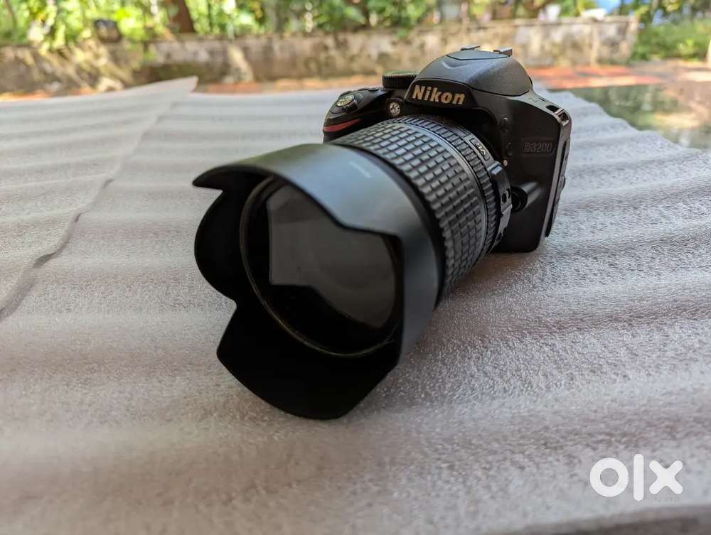 Nikon D3200 With 18-105 mm lens