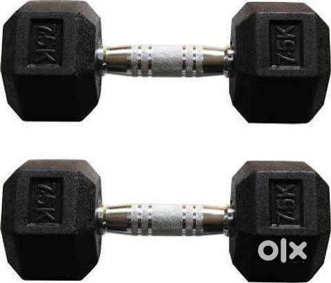 7.5 kg dumbbells set