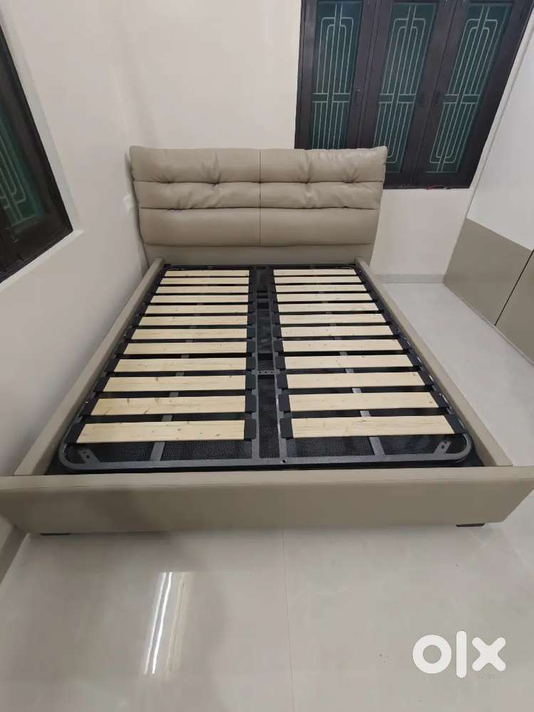 Imported Bed with Storage with Side Table