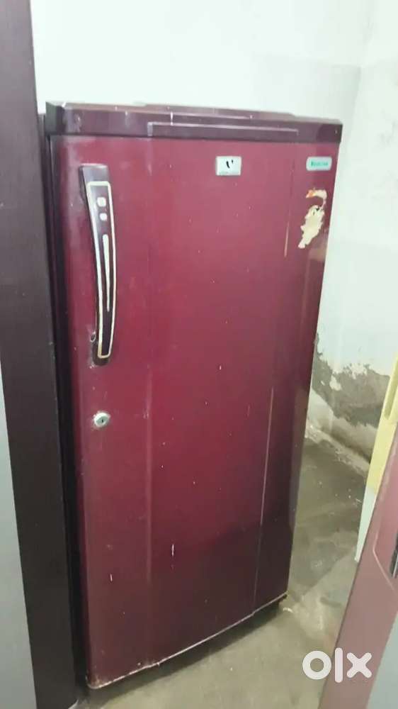 Videocon red colour fridge