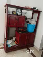 Cabinet and computer table