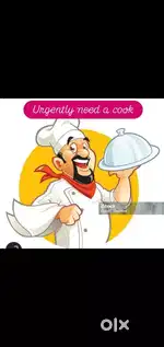 URGENTLY NEED A  COOK