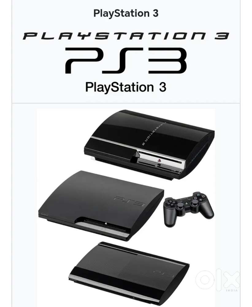 Ps3 with 
One new controller 1TB Hardiks