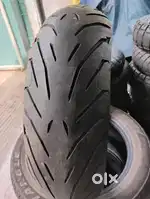 180 55 17 and 120 70 17 pirelli bike tyres less used.