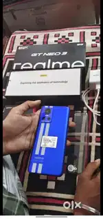 Realme GT Neo 3 ( 150W ) (Nitro Blue , 256GB (12GB RAM