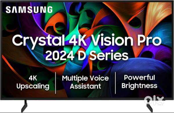 samsung crystal 4k vision pro 108 cm