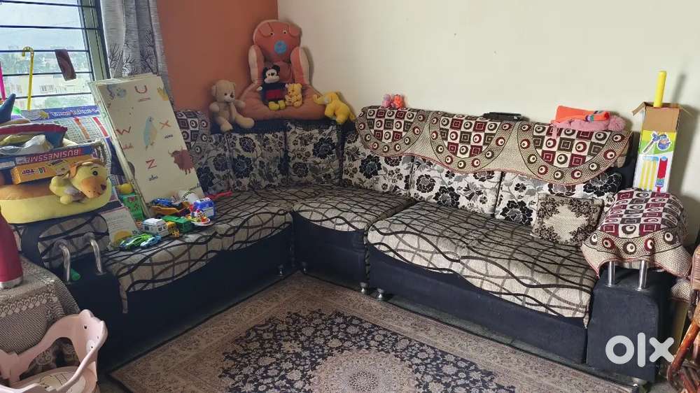 Premium 6-Seater L Shaped Sofa in Good Condition – Near HSR Layout