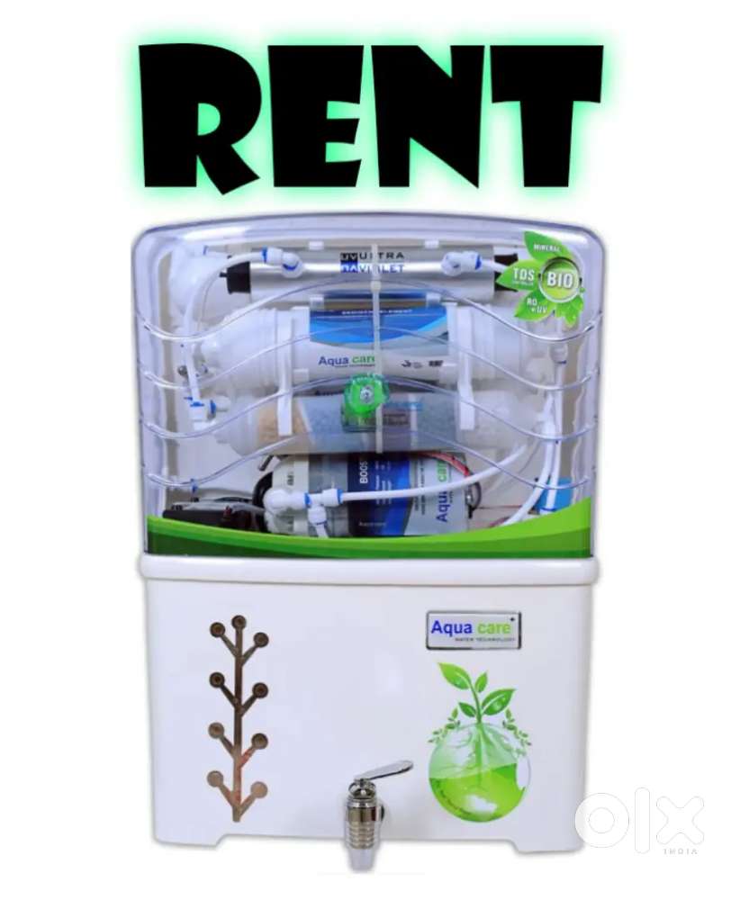 Ro water purifier available on rent