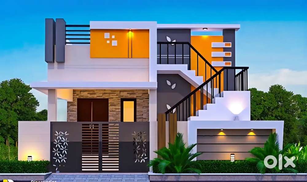 New 2 BHK House for sale in perur postal colony