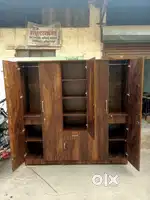 Brand new 5 door wardrobe with mirror locker and hanging rod
