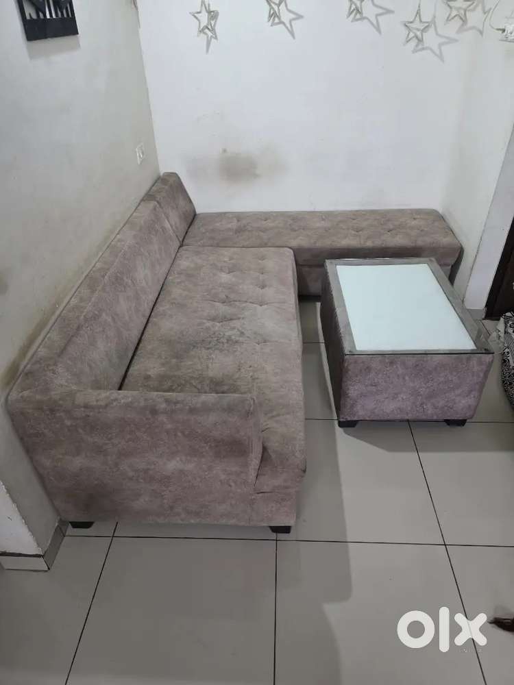 L shape corner sofa
