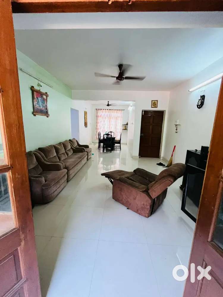 3bhk furnished flat for rent in Mapusa